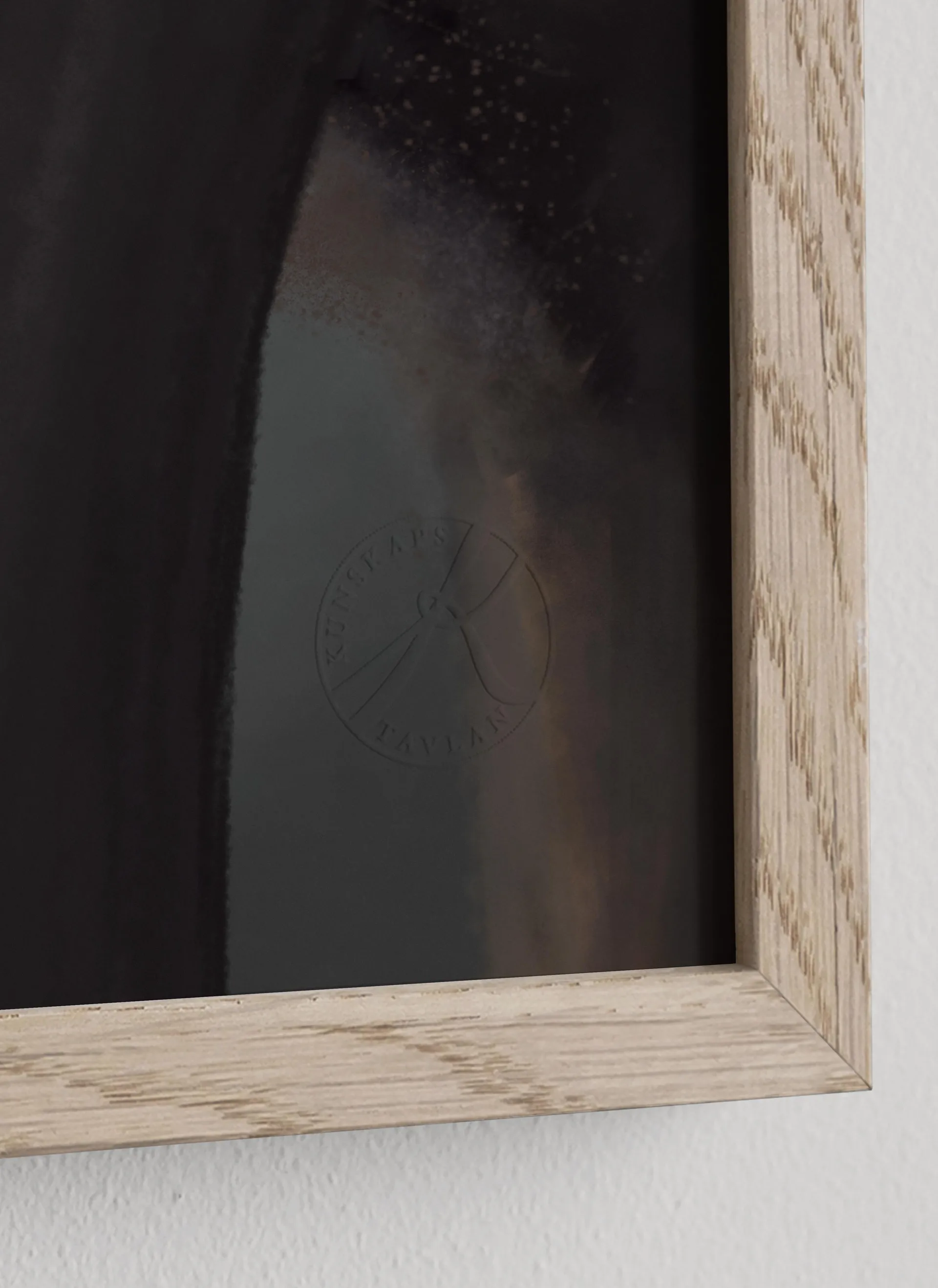 The alphabet watercolour juliste, 30x40 cm Kunskapstavlan®