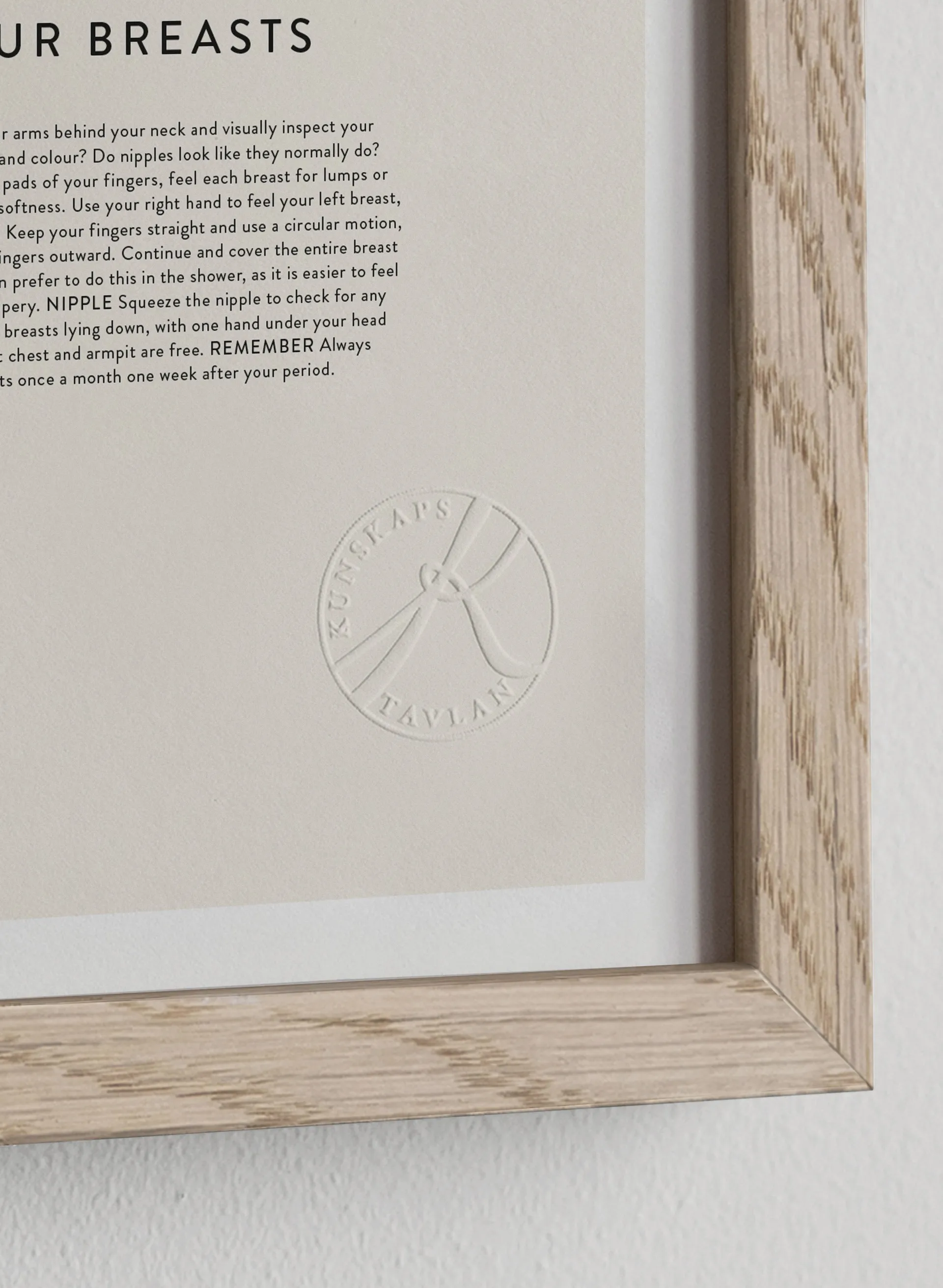 The alphabet watercolour juliste, 30x40 cm Kunskapstavlan®