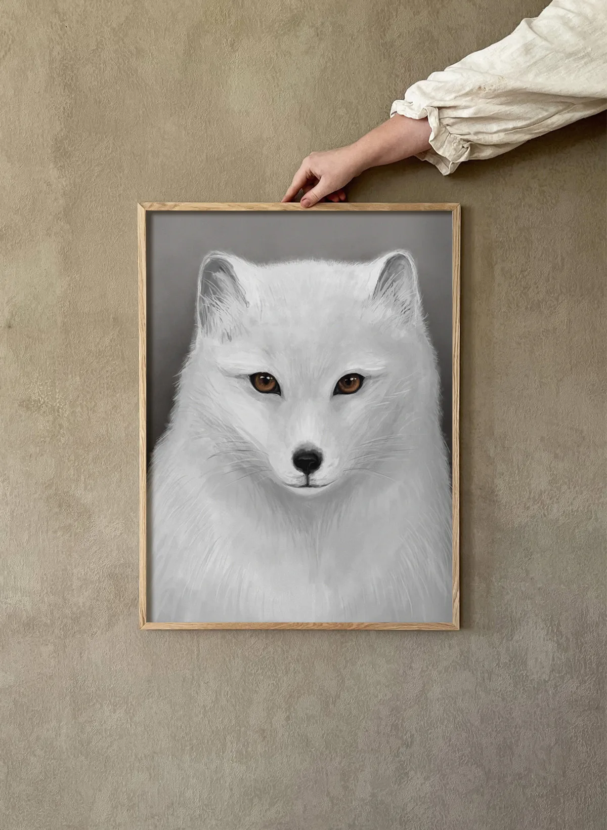 The alphabet watercolour juliste, 50x70 cm Kunskapstavlan®