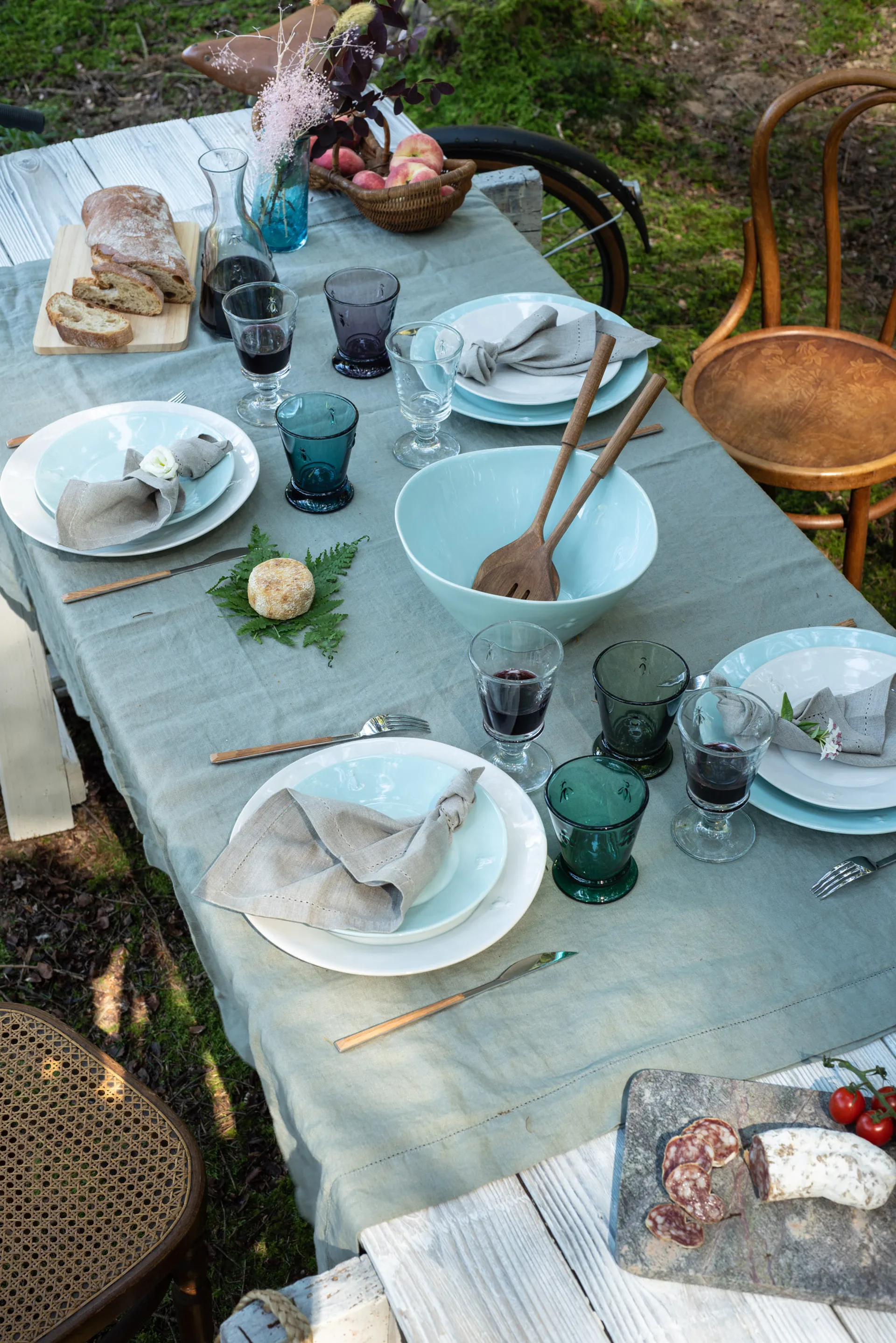 Abeille juomalasi 26 cl 4 osaa, Monivärinen La Rochère