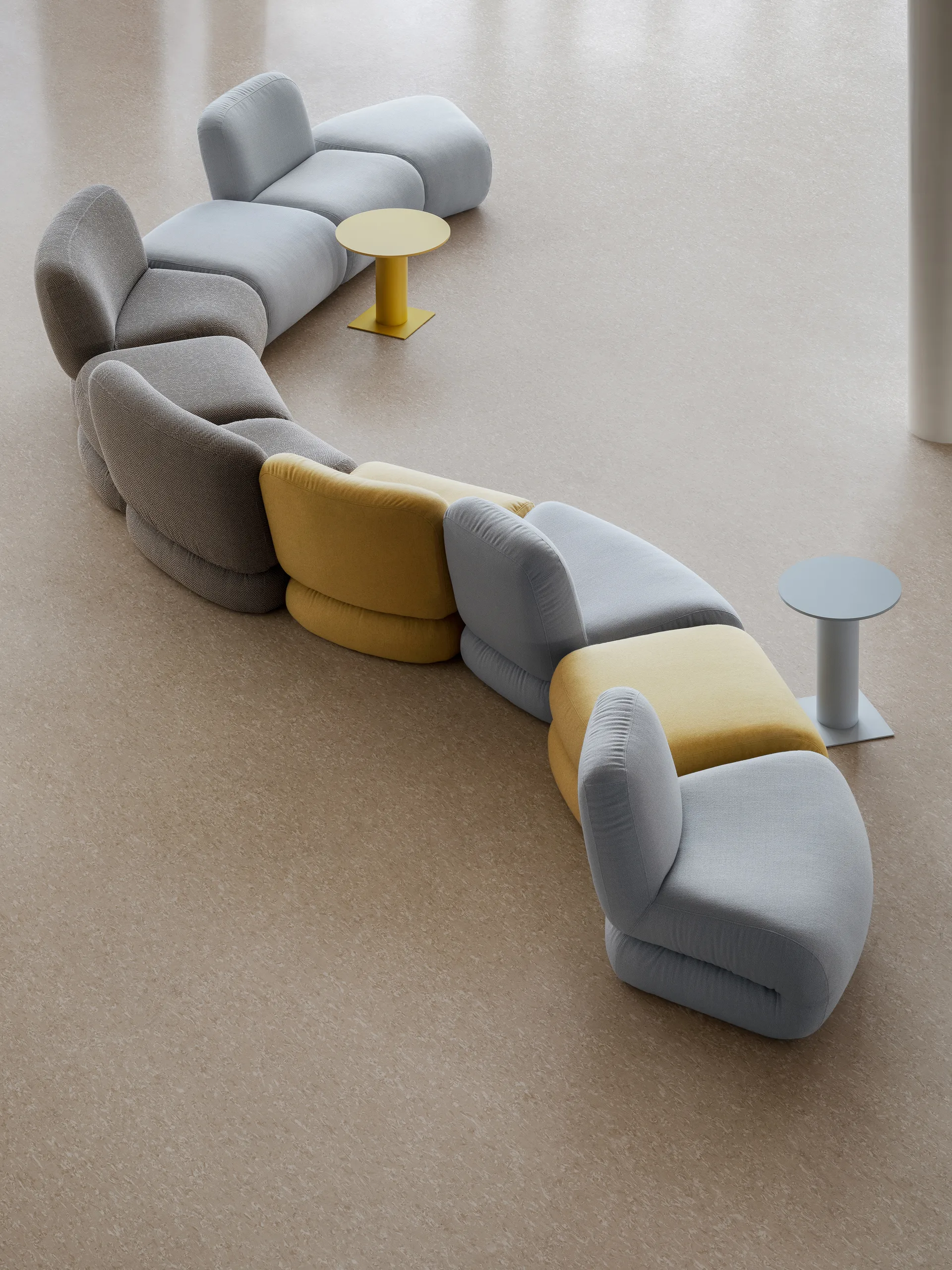 BAU jalkarahi, Vidar 0542 punainen, suora Lammhults