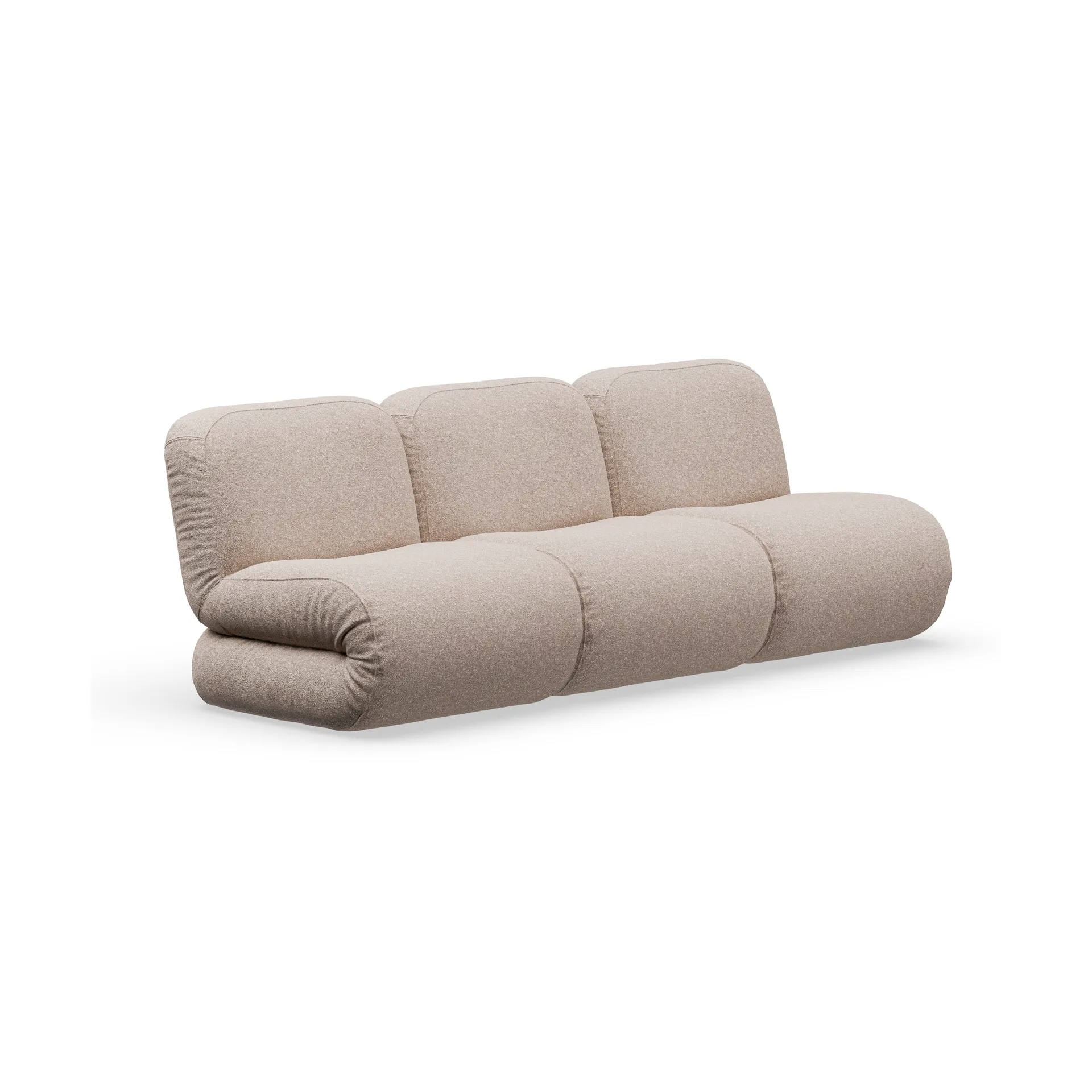 BAU sohva 3-istuttava, Zero beige,  Lammhults