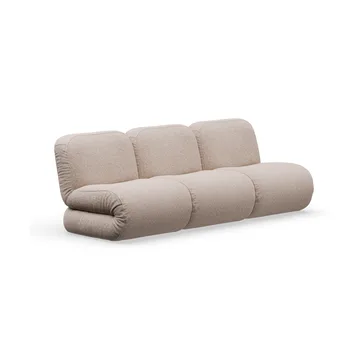 BAU sohva 3-istuttava, Zero beige - Lammhults