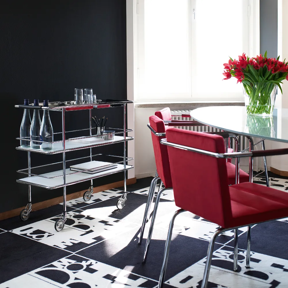 Cargo tarjoiluvaunu, Huurrelasi-kromi Lammhults