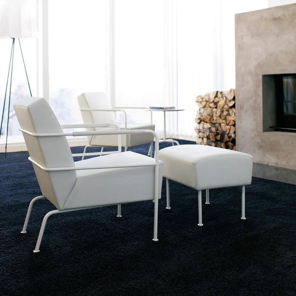 Cinema nojatuoli, Remix 183 tummanharmaa-kromi Lammhults