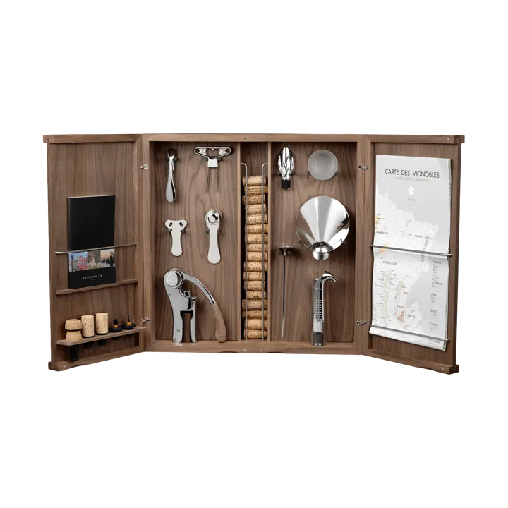 Cabinet d'Oeno-Curiosités viinikaappi - 13 osaa - L'Atelier du Vin