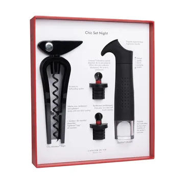 Chic set viinilisäsetti - 4 osaa - L'Atelier du Vin