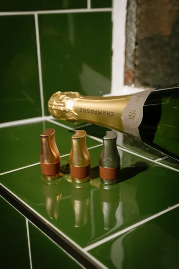 L'atelier du vin Le Trio pullon suljin - Rose, hopea ja kulta (matta) - L'Atelier du Vin