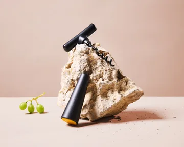 Le Vigneron viinipullonavaaja - Musta - L'Atelier du Vin