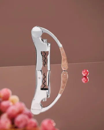 Oeno Motion korkkiruuvi - Valnöt-chrome - L'Atelier du Vin