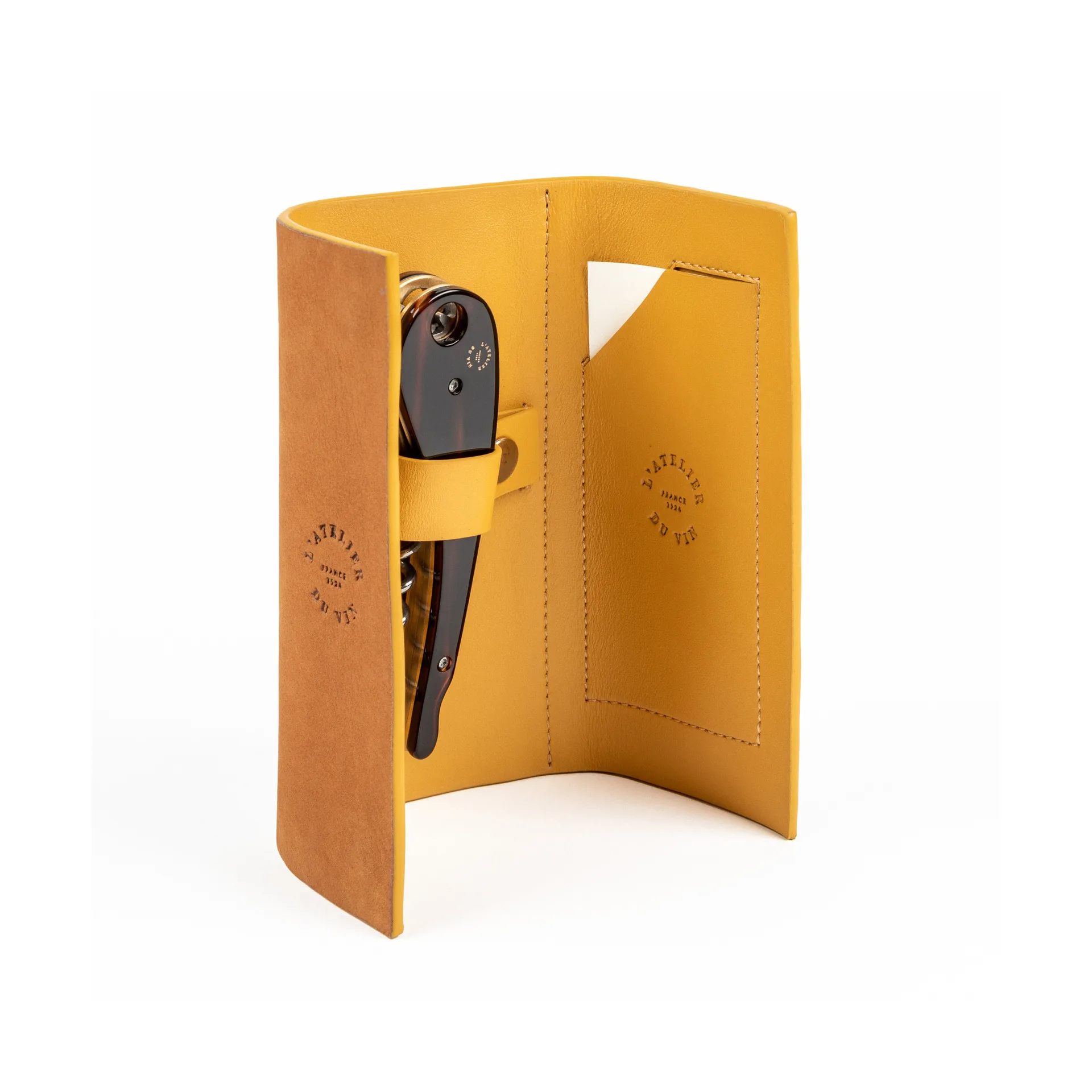 Soft machine nomad korkkiruuvi nahkalaukku, 2 osaa L'Atelier du Vin