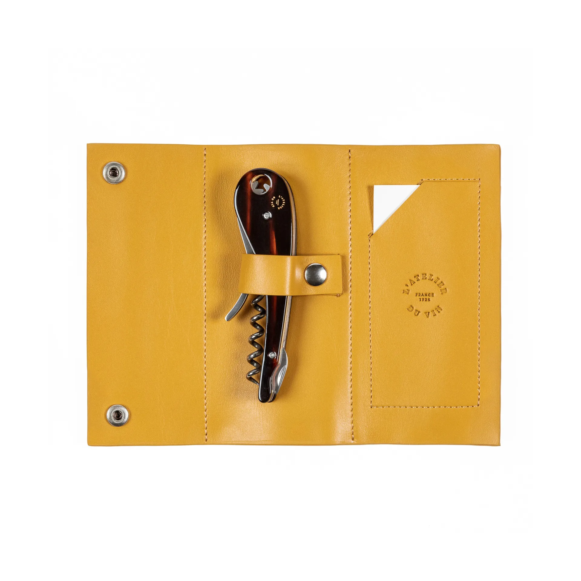 Soft machine nomad korkkiruuvi nahkalaukku, 2 osaa L'Atelier du Vin