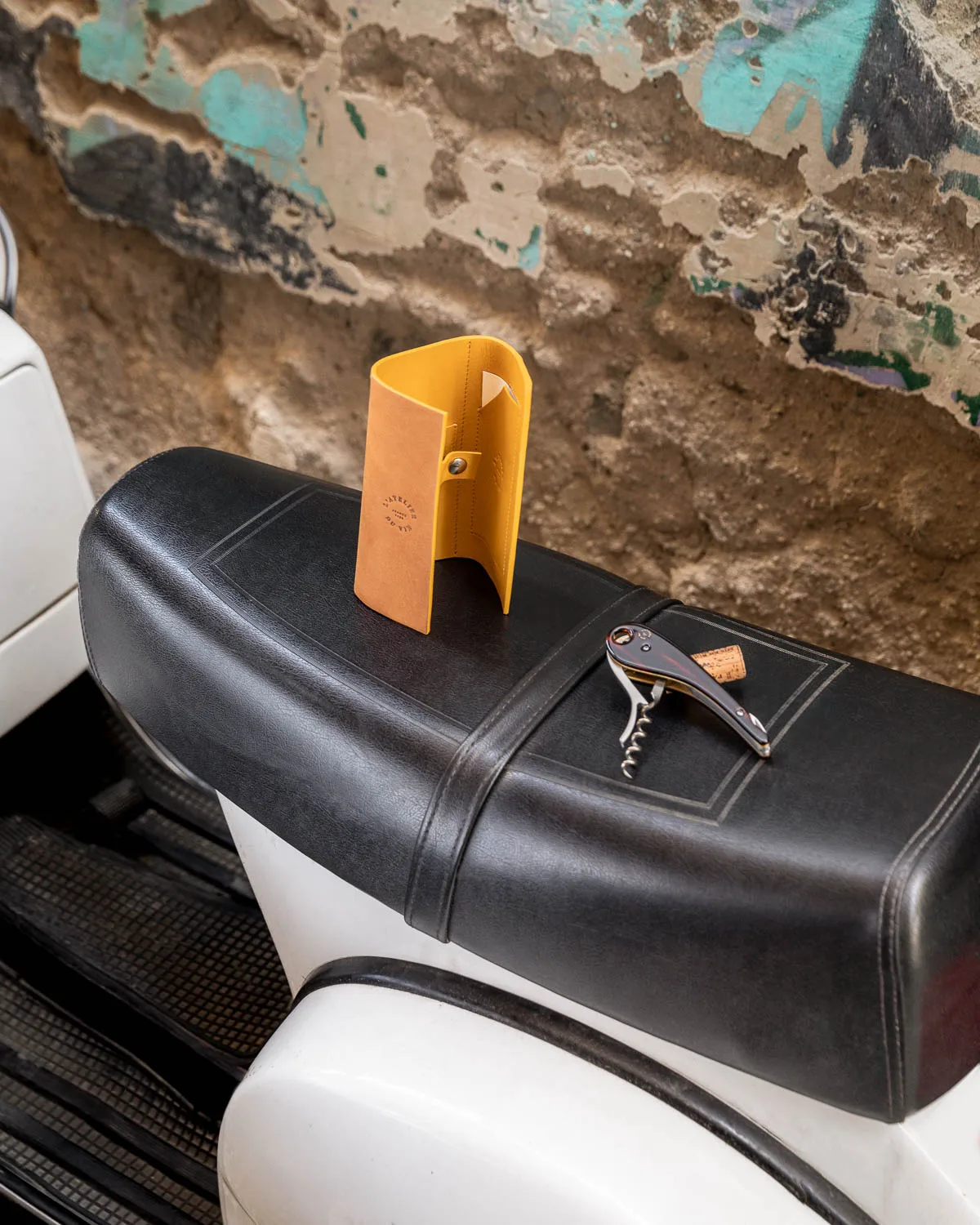 Soft machine nomad korkkiruuvi nahkalaukku, 2 osaa L'Atelier du Vin