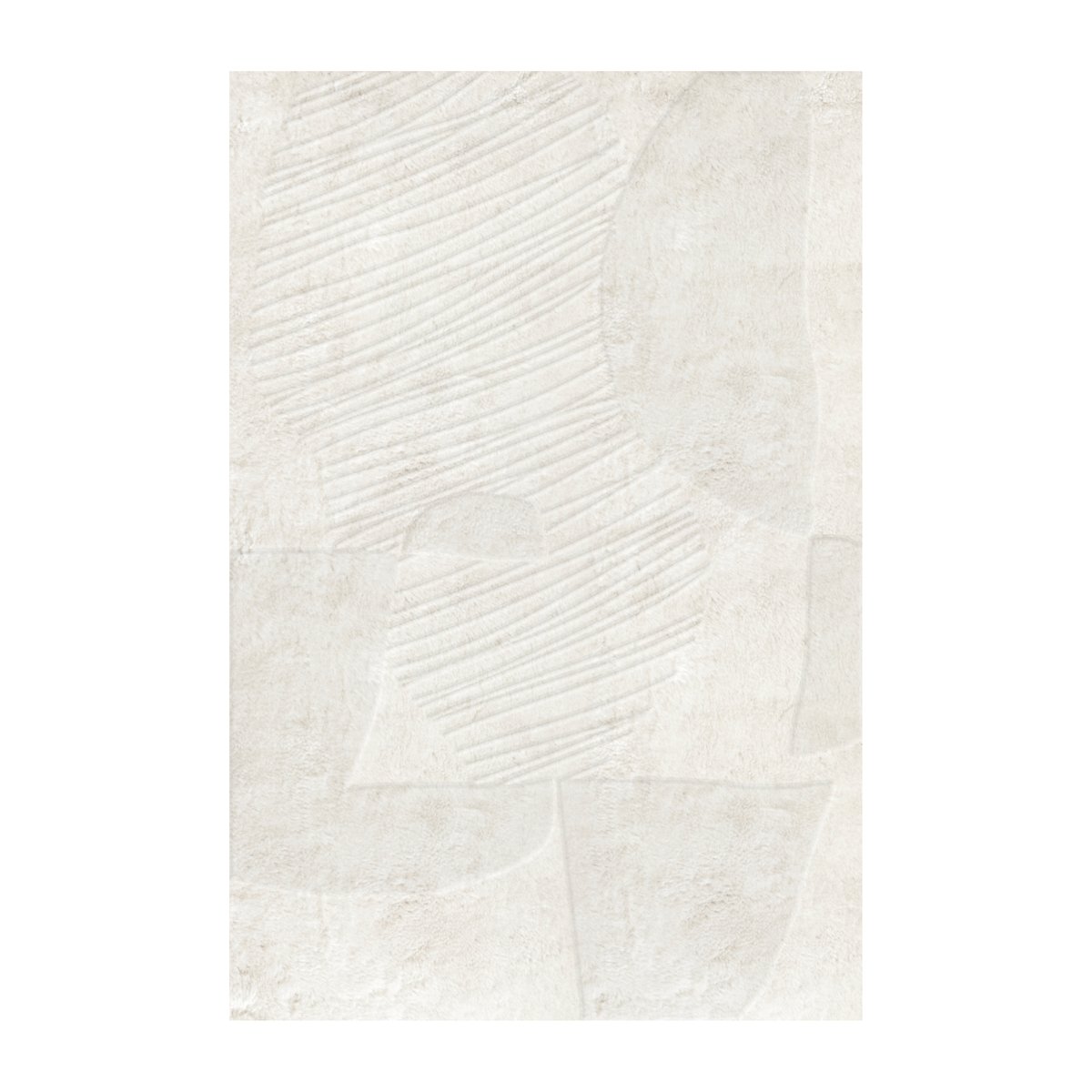 Layered Artisan Guild -villamatto Bone White 180 x 270 cm