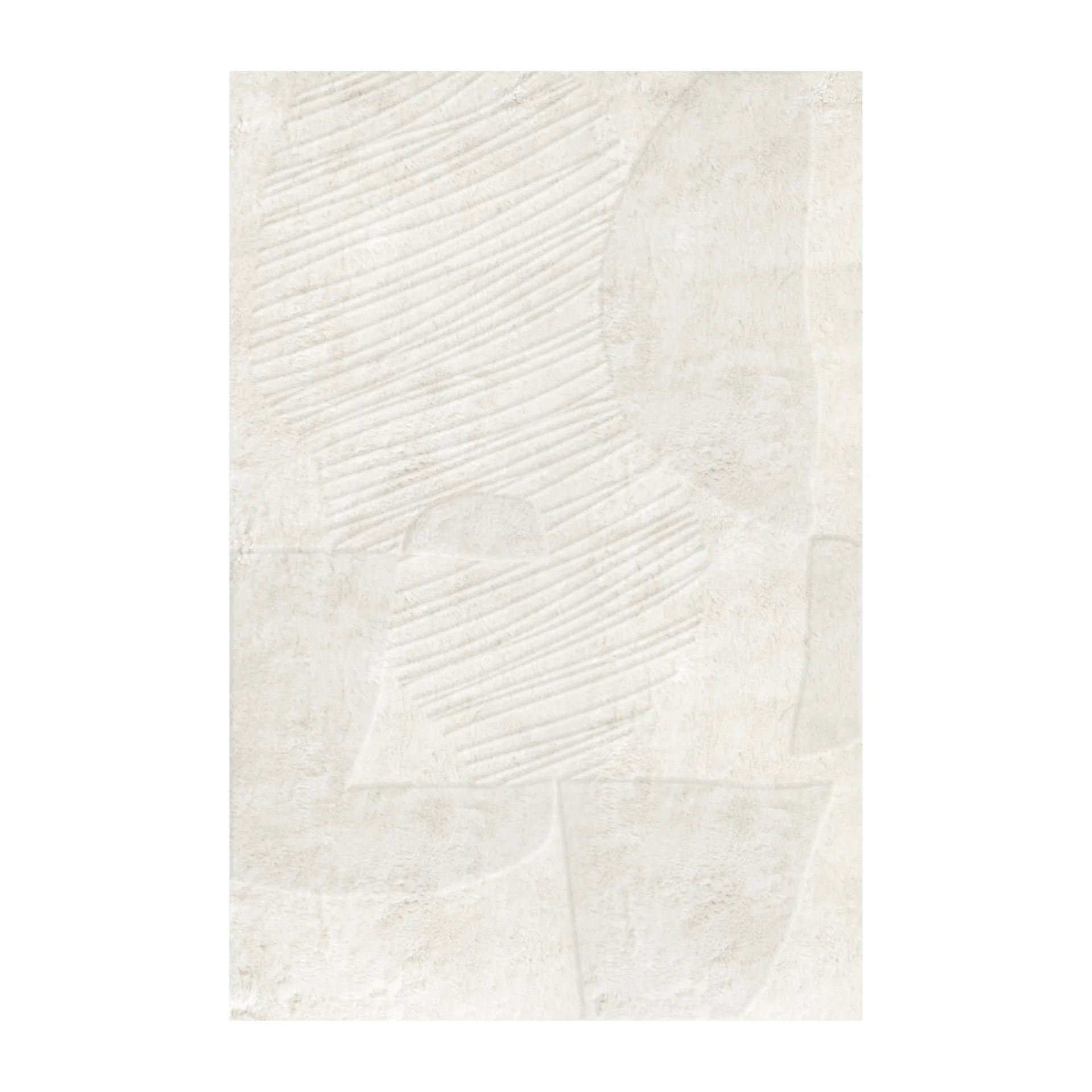 Artisan Guild -villamatto, Bone white 250 x 350 cm Layered