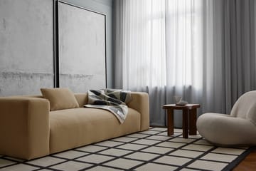 Avenue Checked Bone -villamatto - White, 250 x 350 cm - Layered