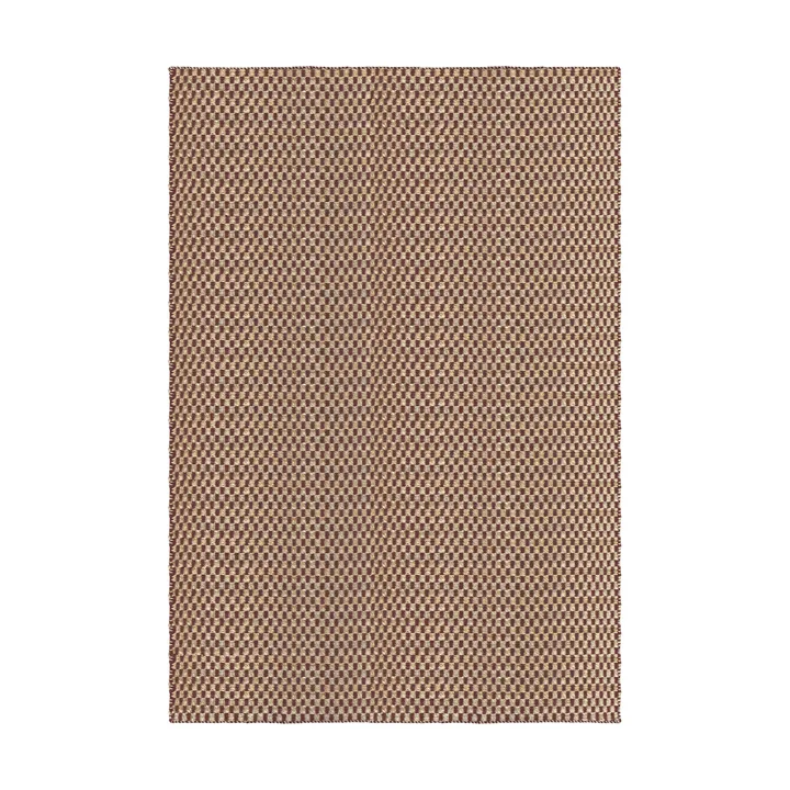 Barley juuttimatto - Burgundy, 180x270 cm - Layered