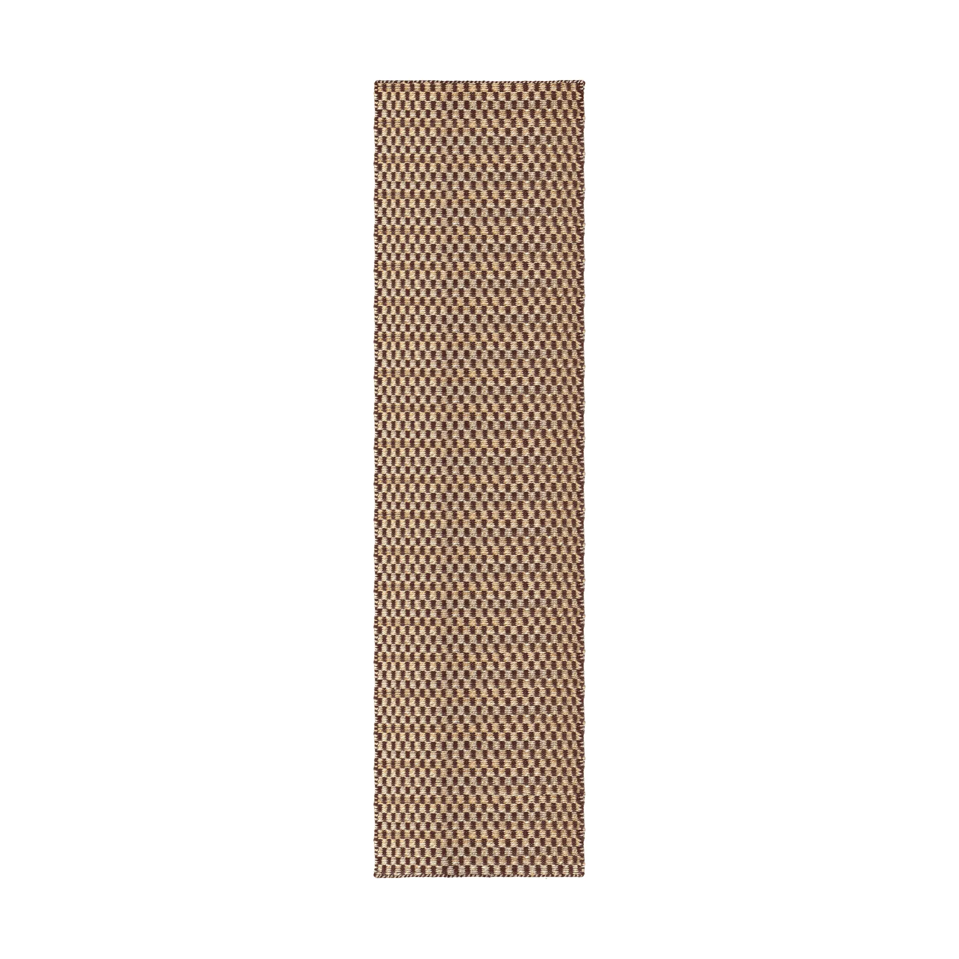 Barley juuttimatto, Chestnut, 75x240 cm Layered