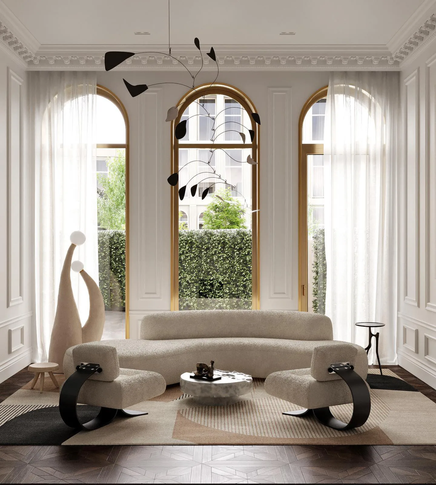 Birch villamatto, 200x300 cm Layered