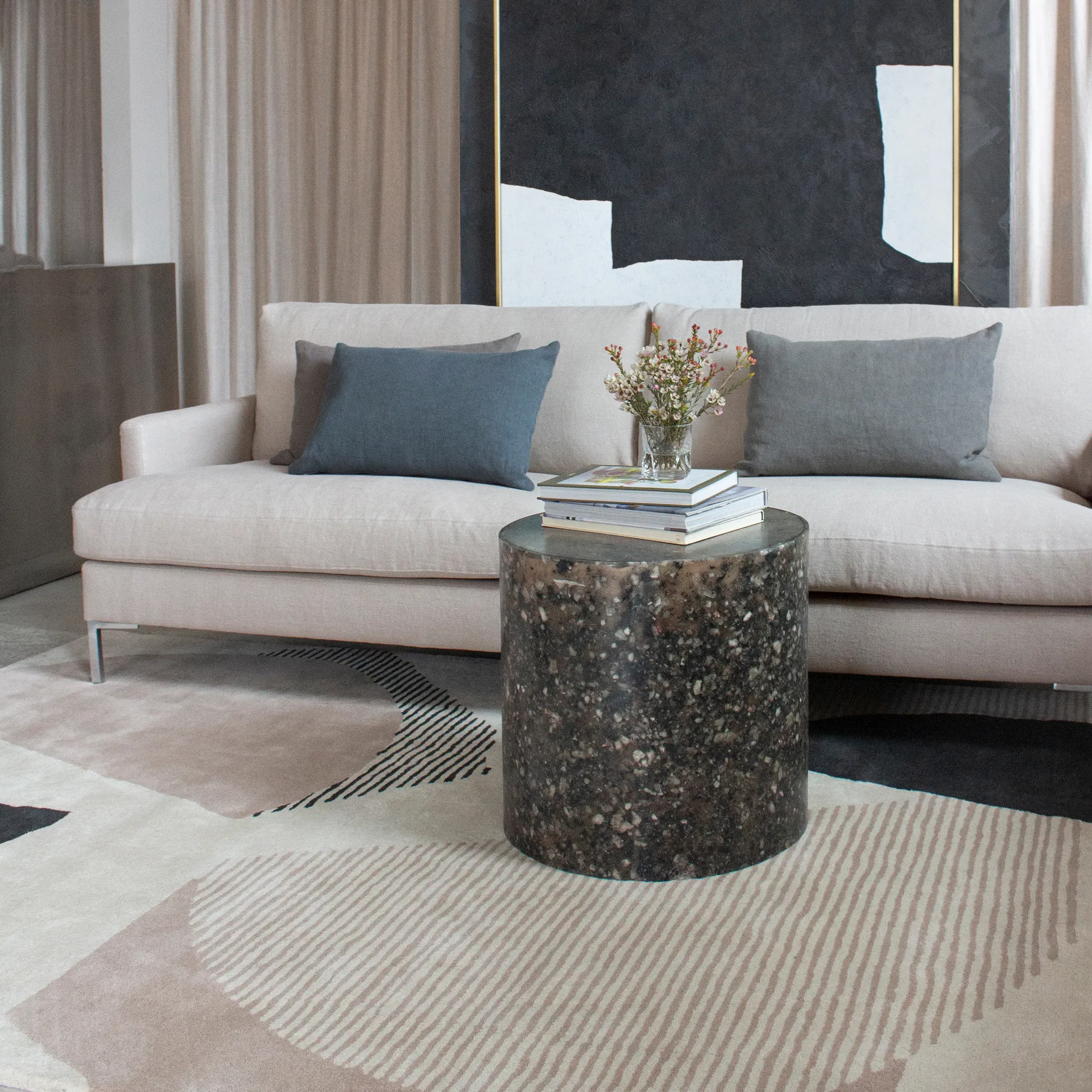 Birch villamatto, 250 x 350 cm Layered