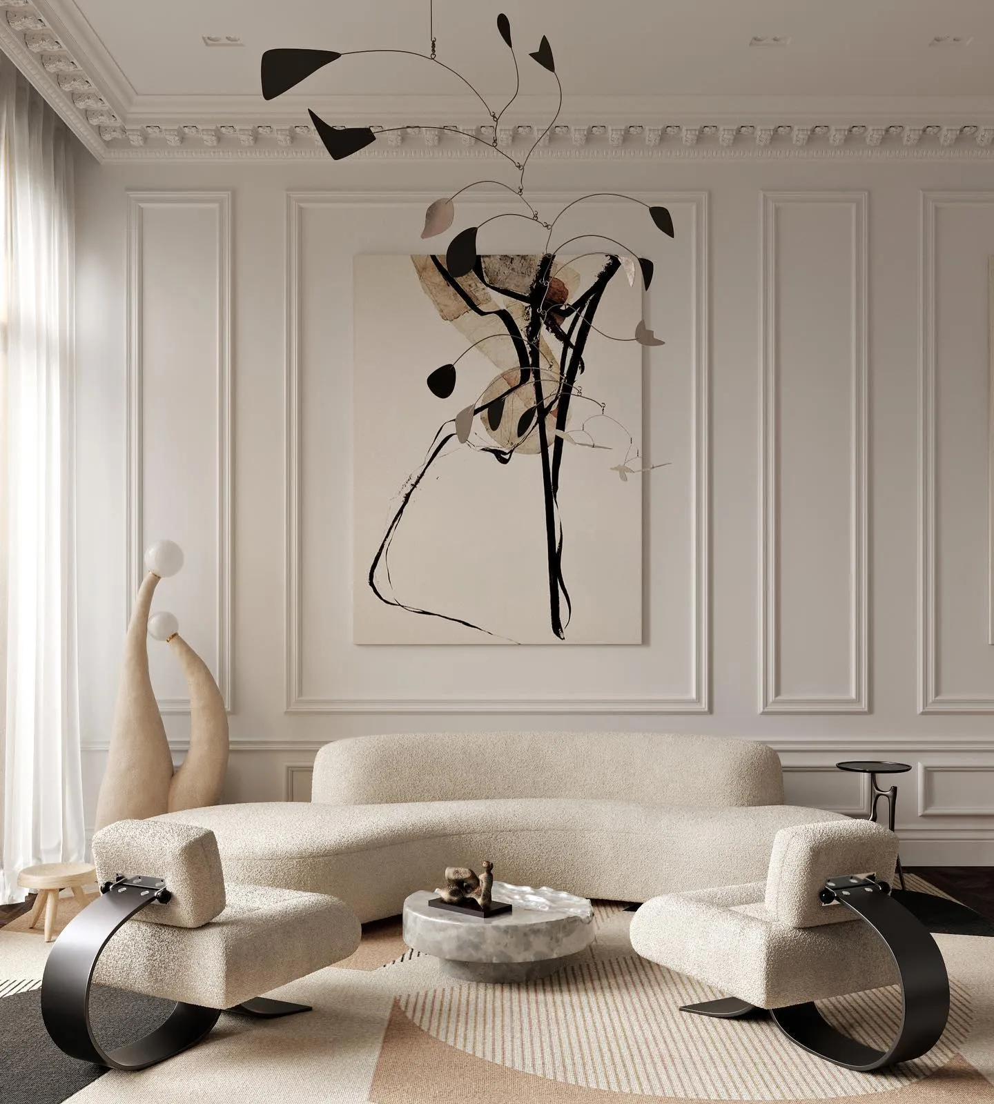 Birch villamatto, 300 x 400 cm Layered