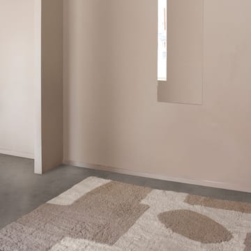 Bird in Space -matto 250x350 cm - Valkoinen-ruskea-beige - Layered