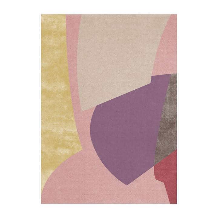 Candyland villamatto - Violetti-vaaleanpunainen, 180 x 270 cm - Layered
