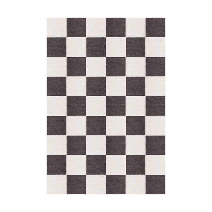 Chess villamatto - Black and white, 180x270 cm - Layered