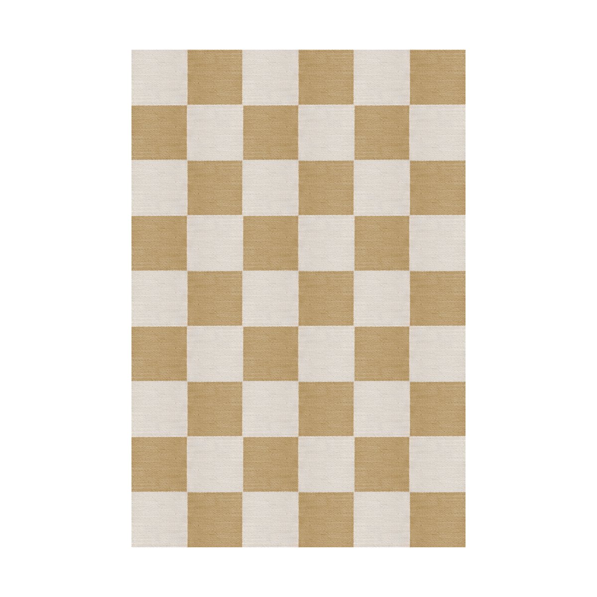 Layered Chess villamatto Harvest yellow, 250x350 cm