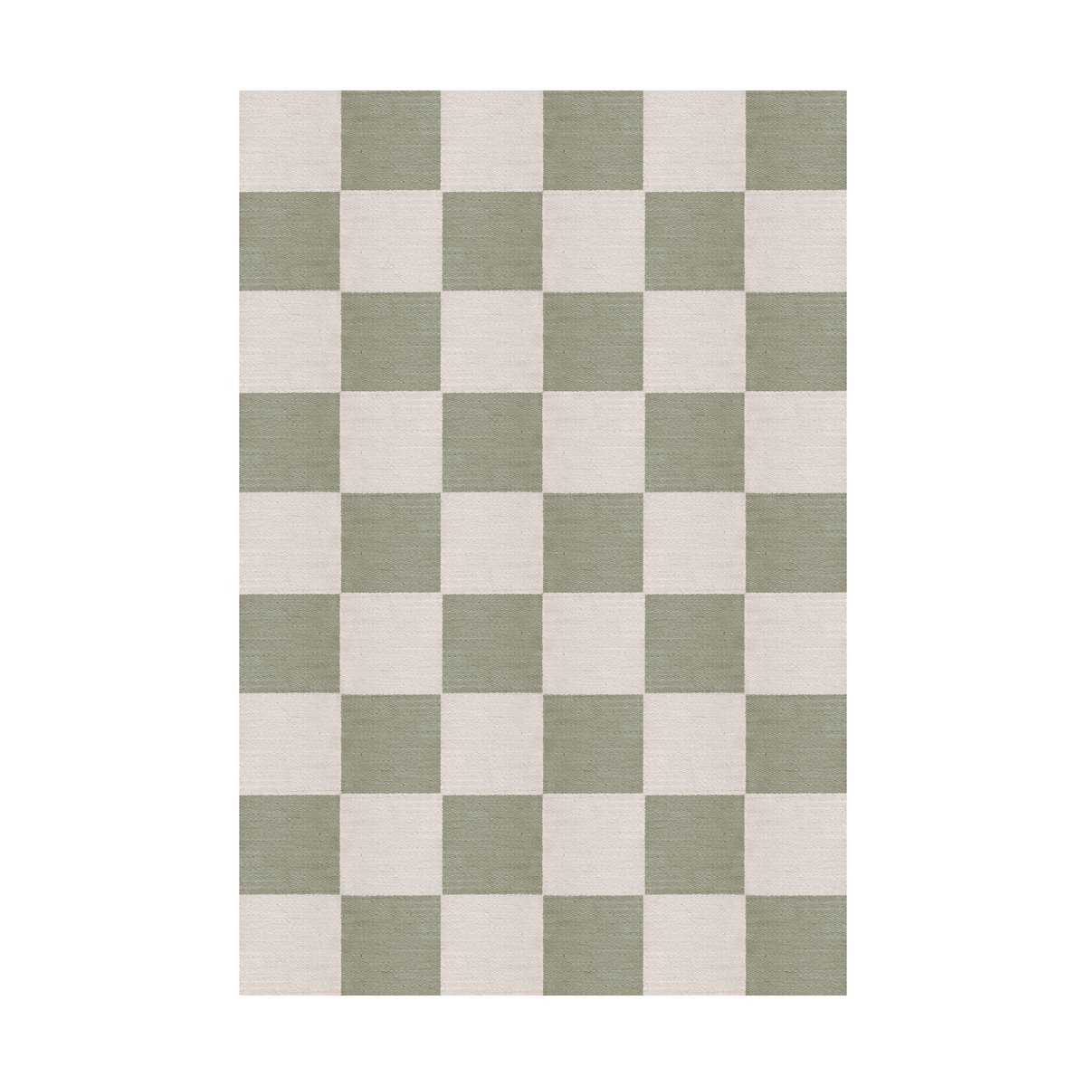 Layered Chess villamatto Sage 140×200 cm