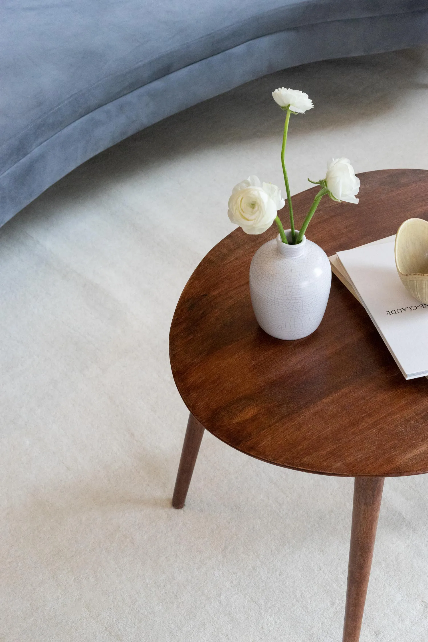 Classic solid -villamatto 250 x 350 cm, Bone white Layered