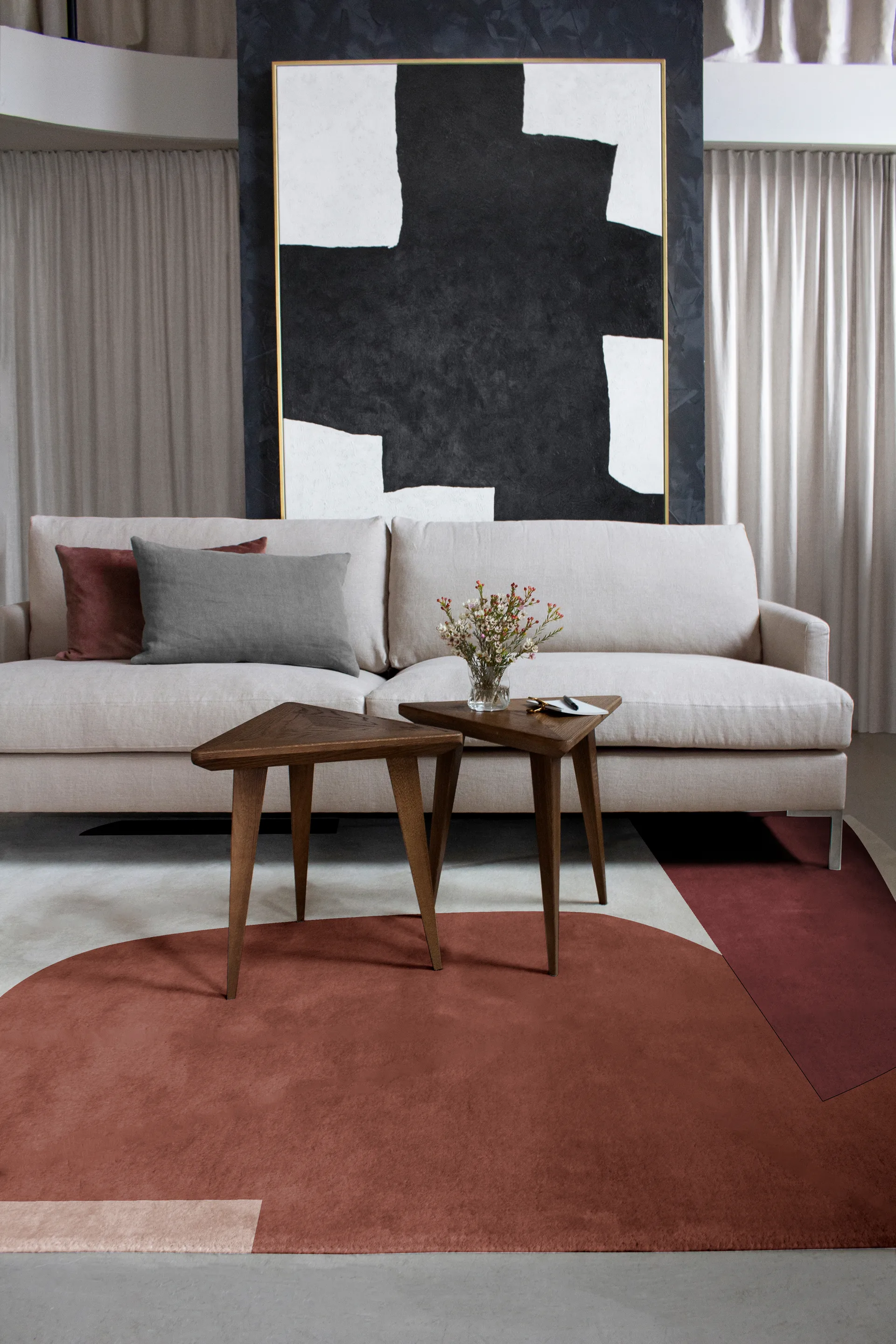 Cloudberry villamatto, 200x300 cm Layered