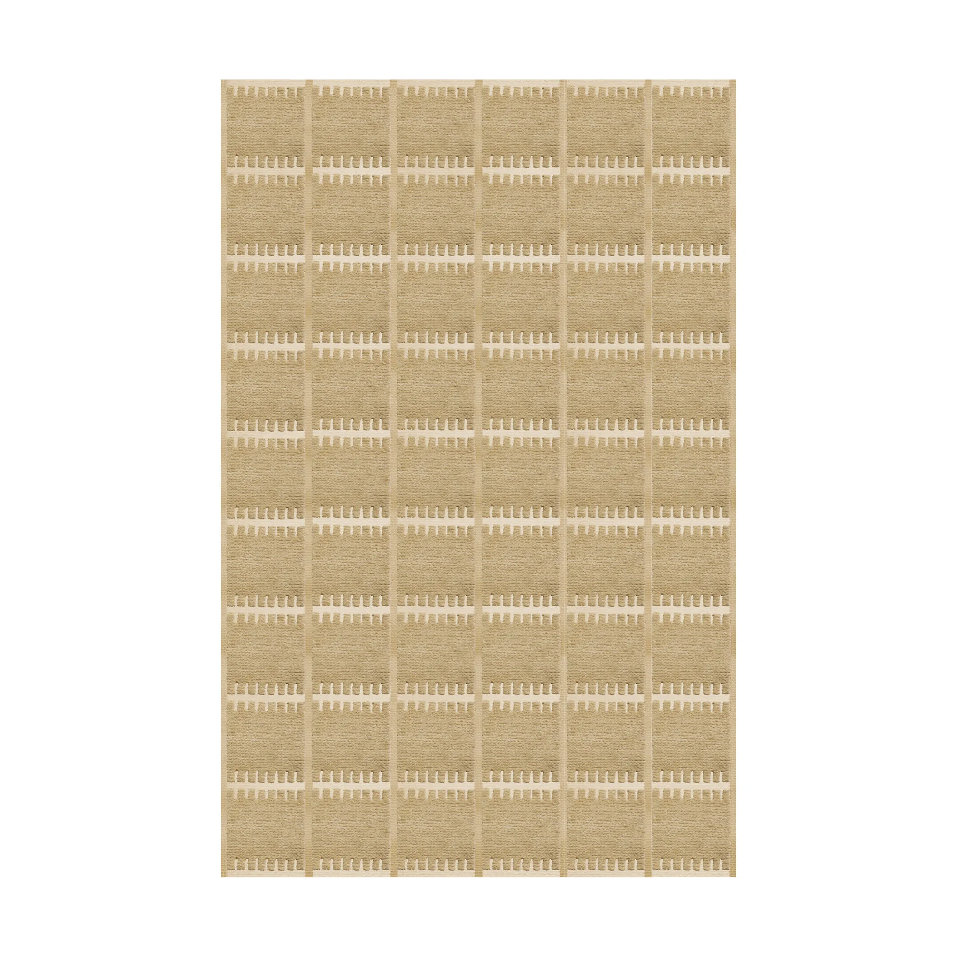 Lilly villamatto, Mustard, 200x300 cm Layered