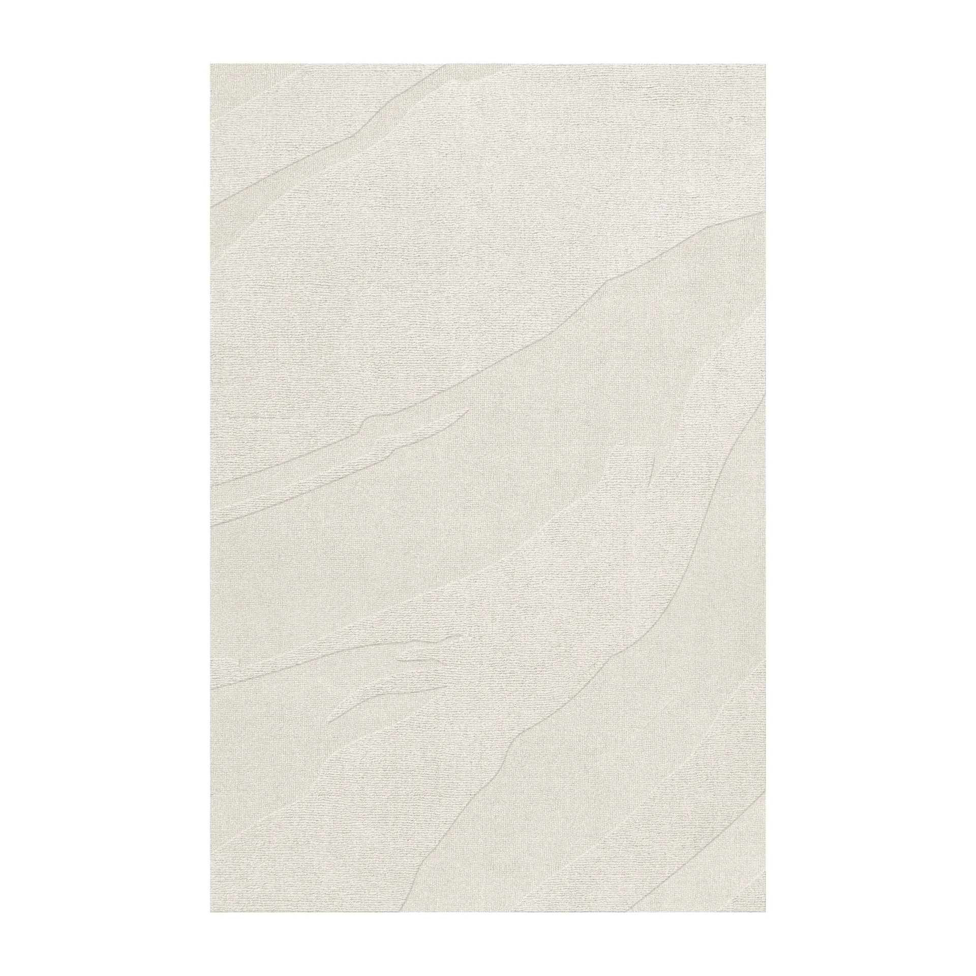 Nami villamatto, Bone White 180 x 270 cm Layered