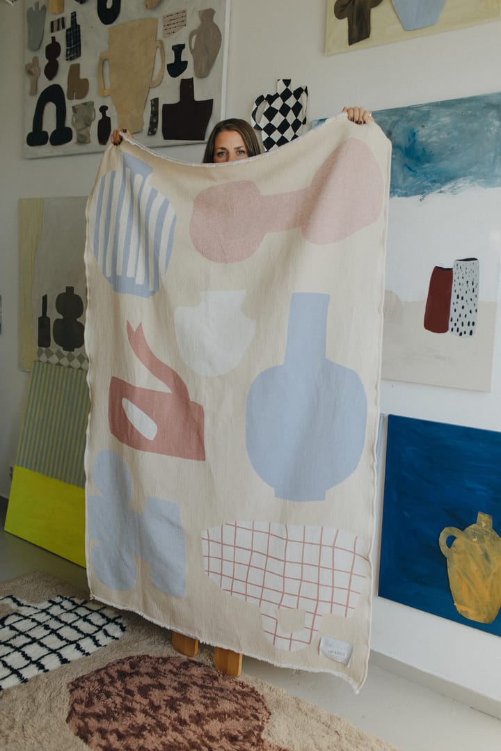 Picnic puuvillahuopa 130 x 220 cm, Beige Layered