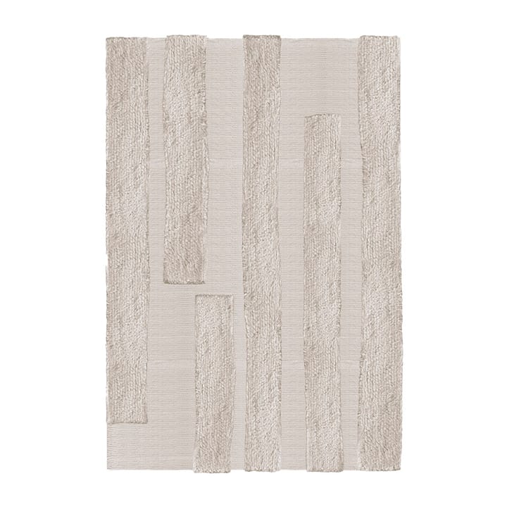 Punja Bricks -villamatto - Sand Melange, 300 x 400 cm - Layered