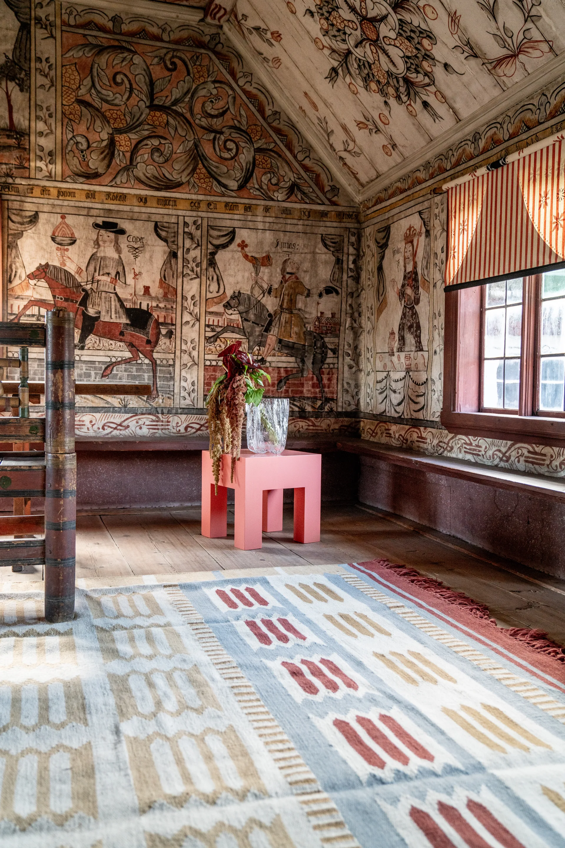 Röllakan Hilma villamatto, Meadow, 250x350 cm Layered