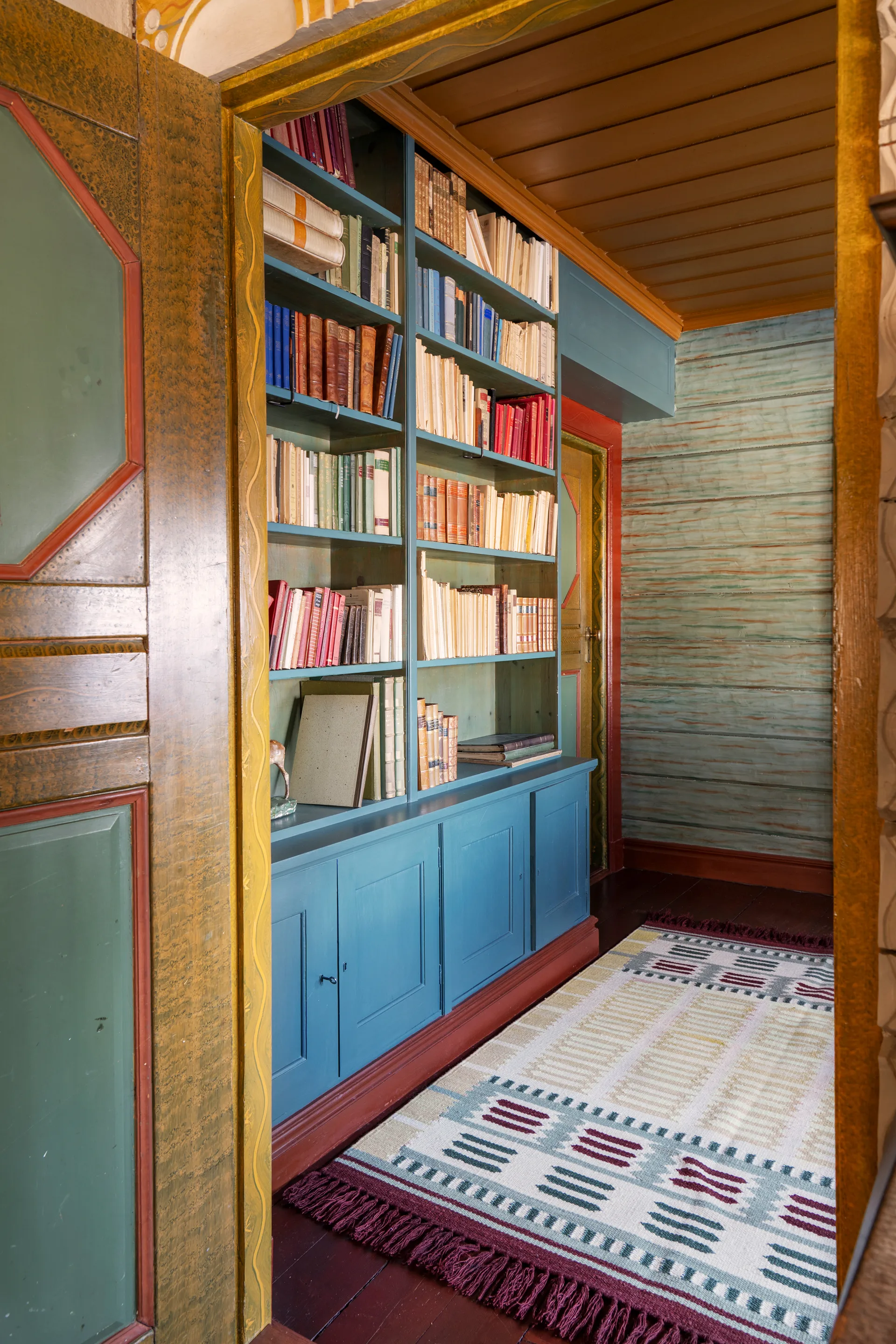 Röllakan Hilma villamatto, Primrose, 140x200 cm Layered