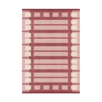 Röllakan Iris villamatto - Rasberry, 250x350 cm - Layered