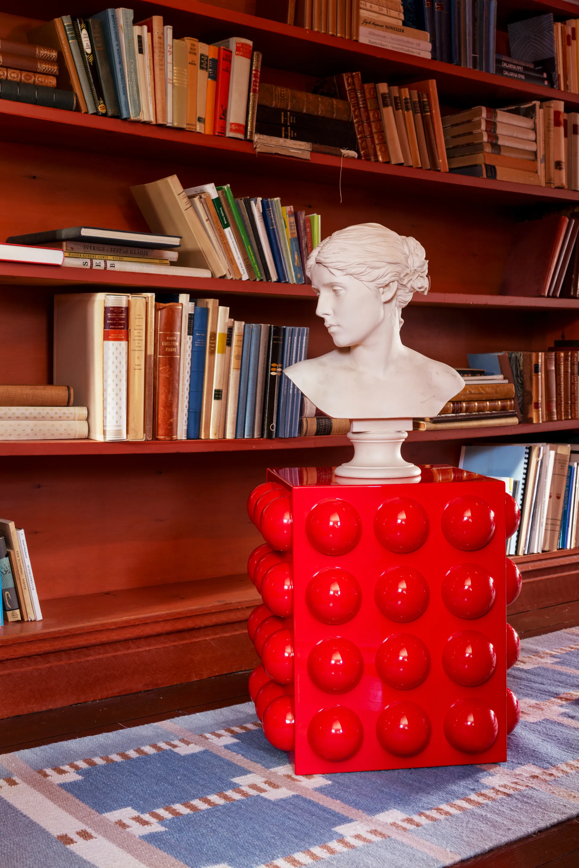 Röllakan Ruth käytävämatto, Summer sky, 75x240 cm Layered