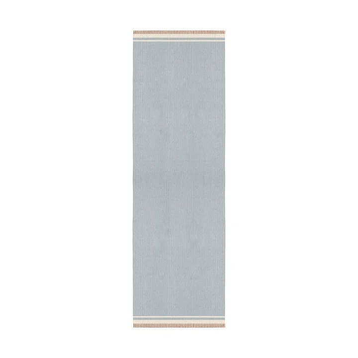 Röllakan Solid villamatto - Sky blue, 80x300 cm - Layered