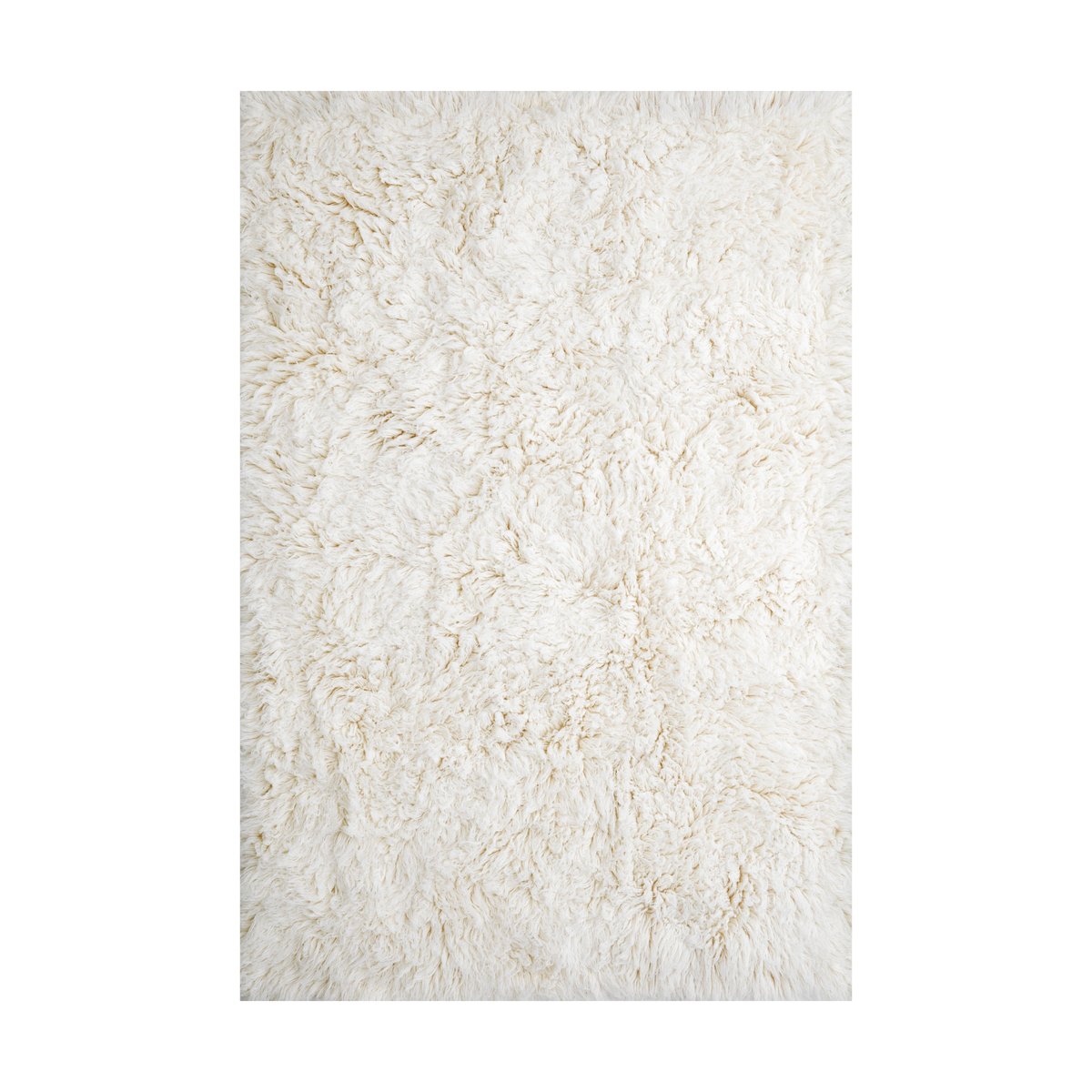 Layered Shaggy matto 200x300 cm Bone White | Skandinaavinen Sisustus | Villamatot | Valkoinen