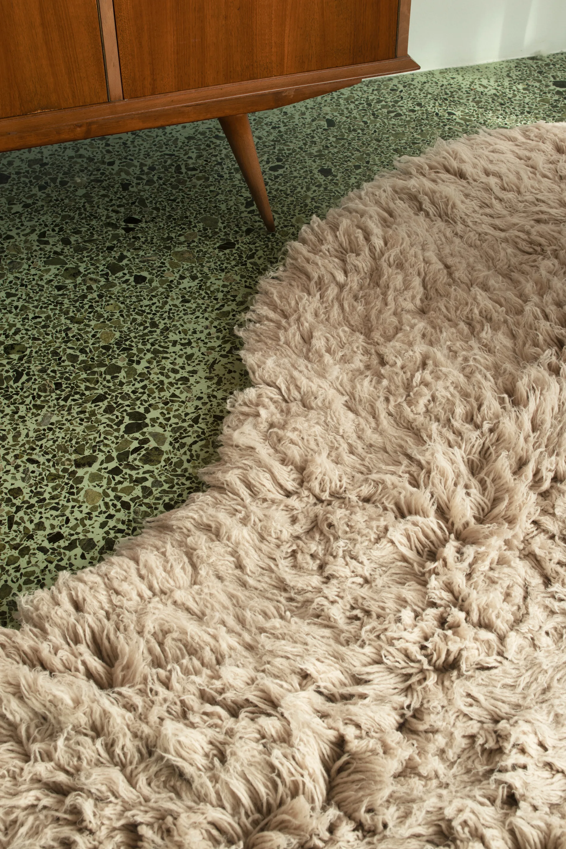 Shaggy matto 250 x 350 cm, Oatmeal Layered