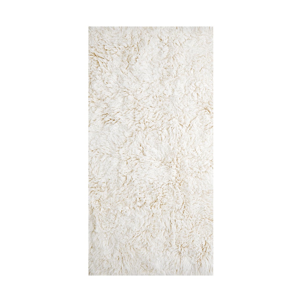 Layered Shaggy matto 90 x 180 cm Off white