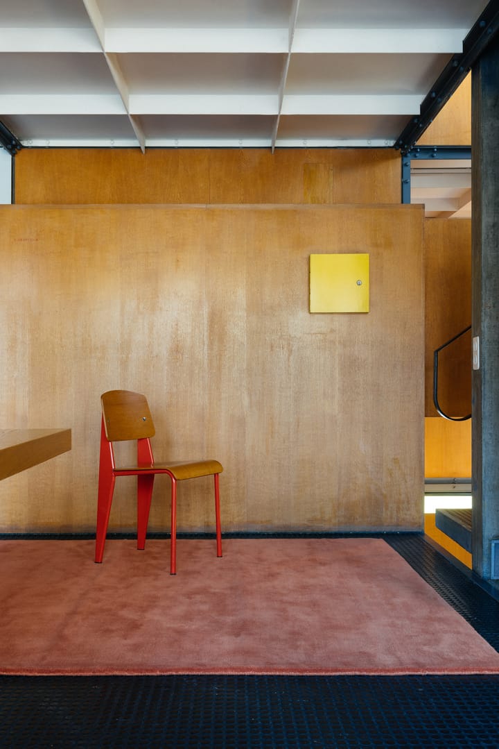 Solid Wool villamatto, Punainen okra, 300x400 cm Layered