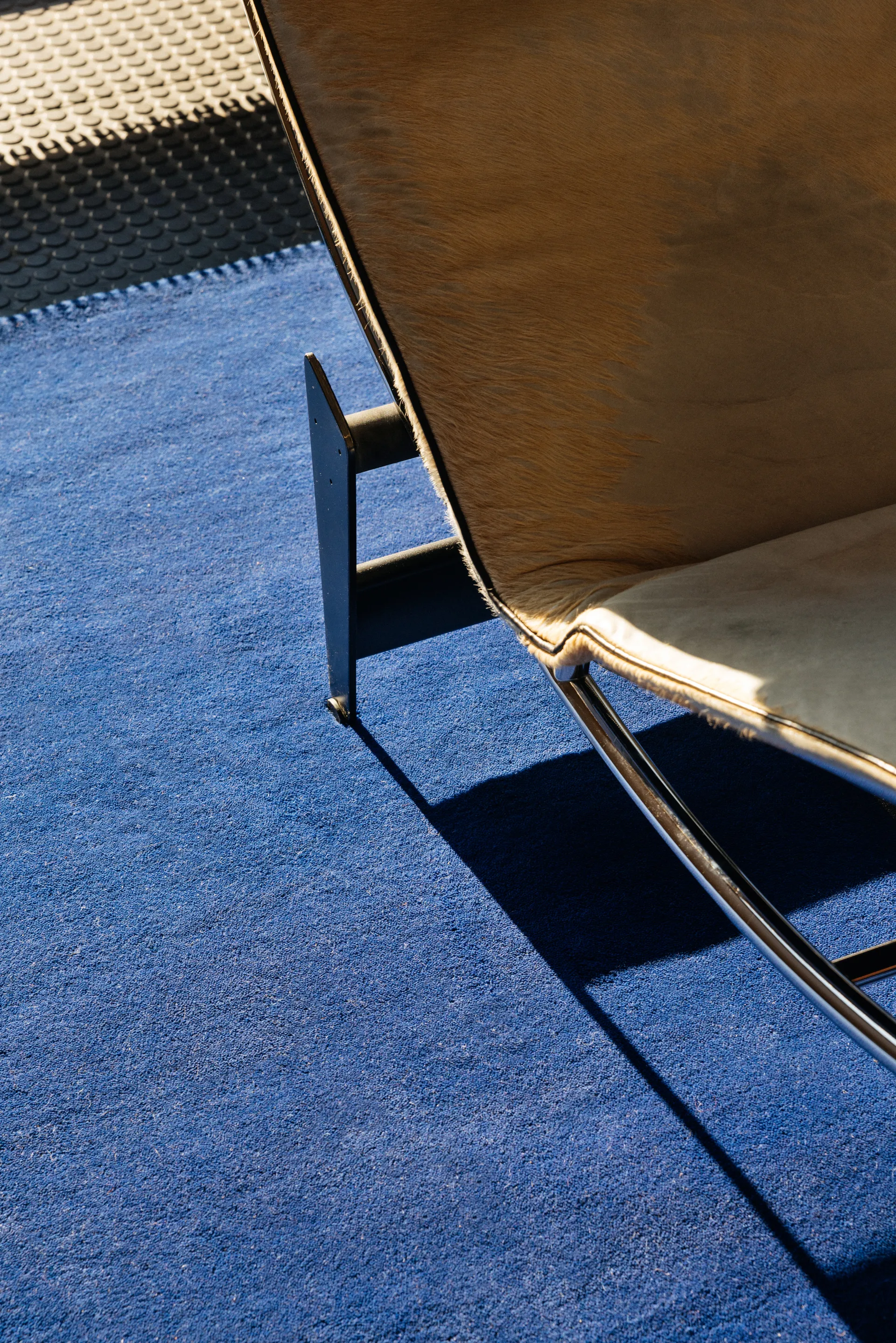 Solid Wool villamatto, Tummansininen, 200x300 cm Layered