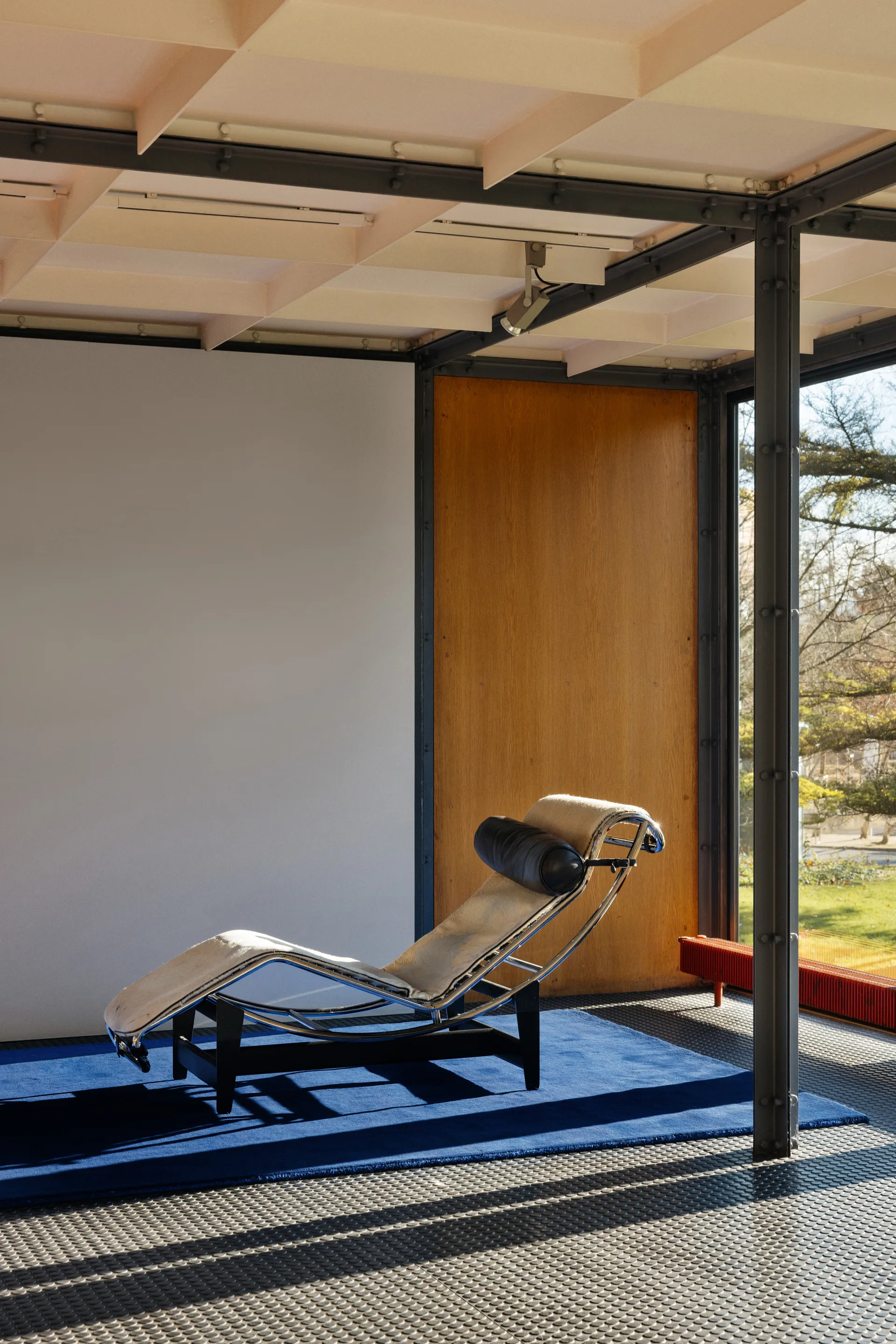 Solid Wool villamatto, Tummansininen, 250x350 cm Layered