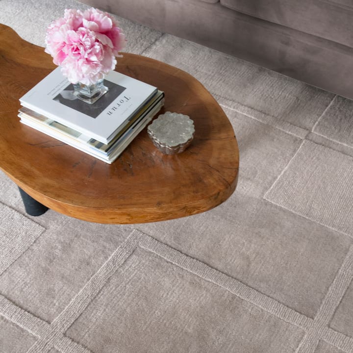 Swedish Grace oatmeal villamatto, 250 x 350 cm Layered