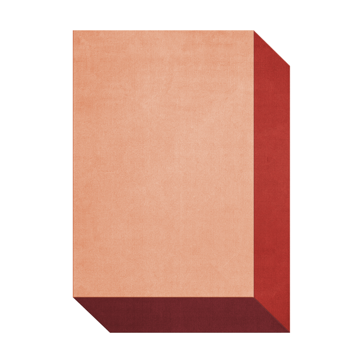 Teklan box villamatto - Corals, 180x270 cm - Layered