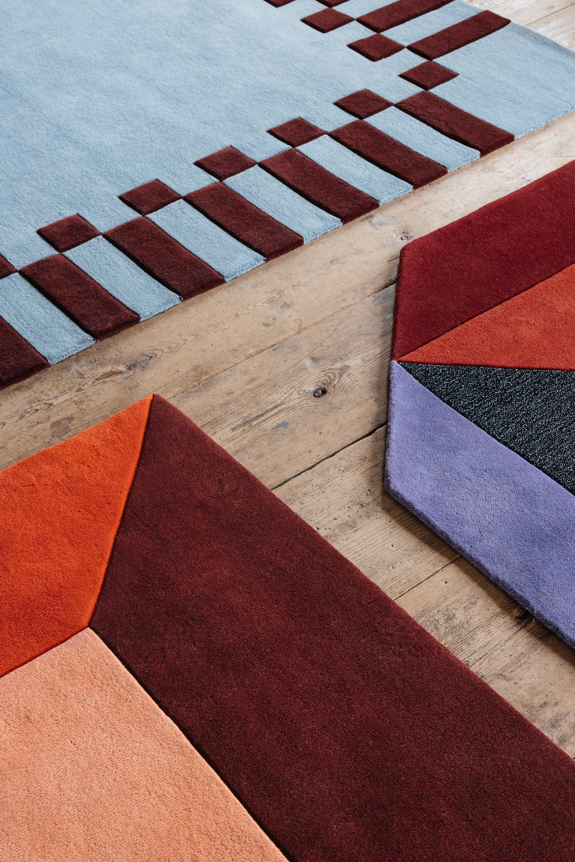 Teklan box villamatto, Corals, 180x270 cm Layered